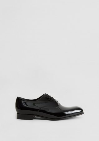 Herren Schnürschuhe aus Leder Black | Hackett London Formale Schuhe