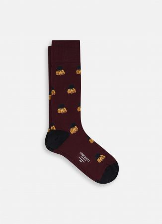 Herren Socken mit Harry-Muster Red | Hackett London Socken & Unterwäsche